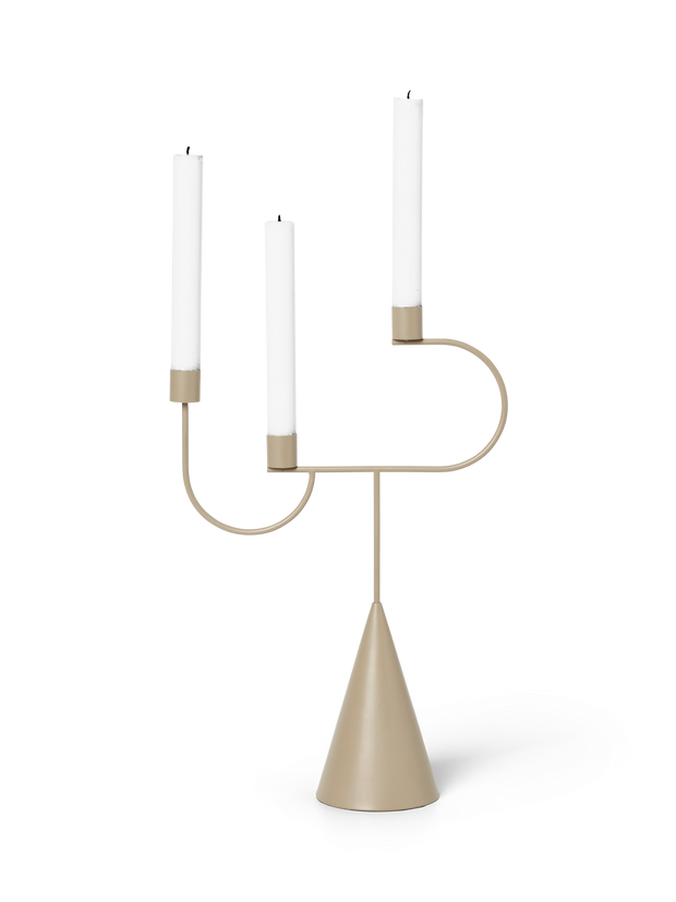 Avant Candelabra in Various Colors by Ferm Living