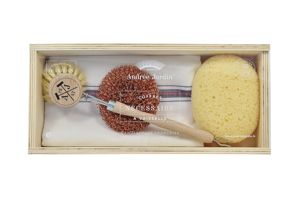 Andrée Jardin "Tradition" Dish Kit in Wooden Box