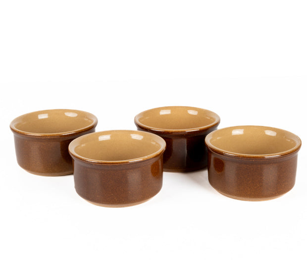 Vintage Round Bowls - Brown 2