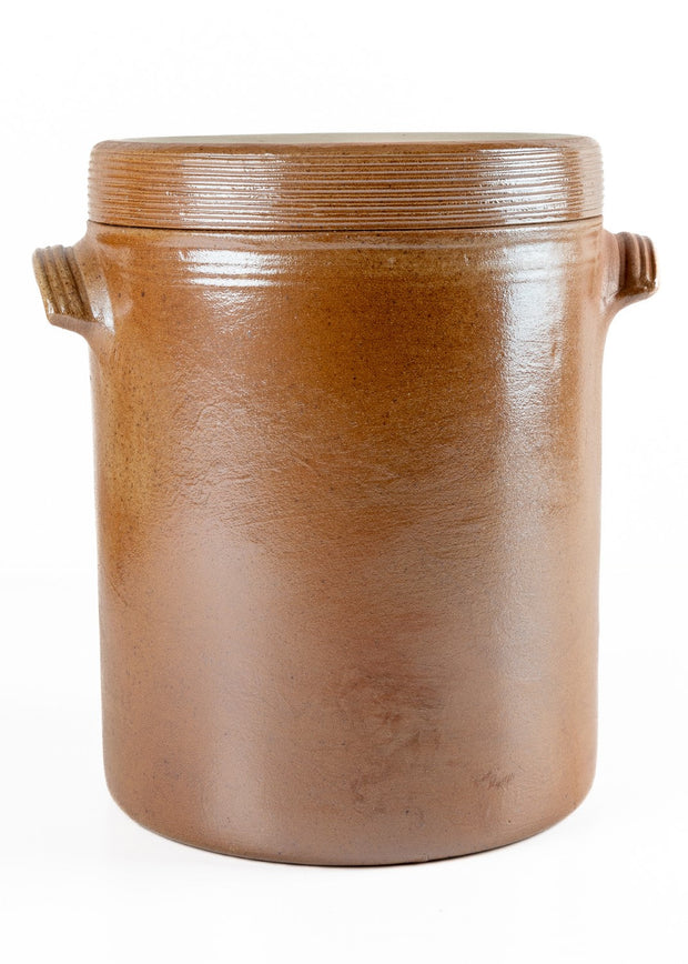 Vintage SALT Large Covered Jars-2