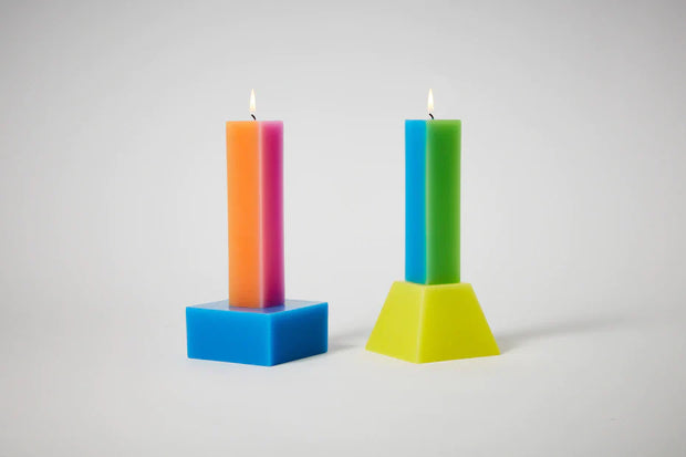 happiness pillar candle 1