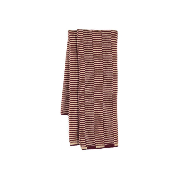 Stringa Mini Towel in Aubergine / Rose