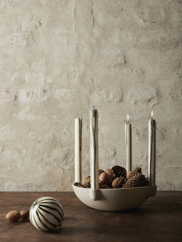 Bowl Candle Holder by Ferm Living by Ferm Living