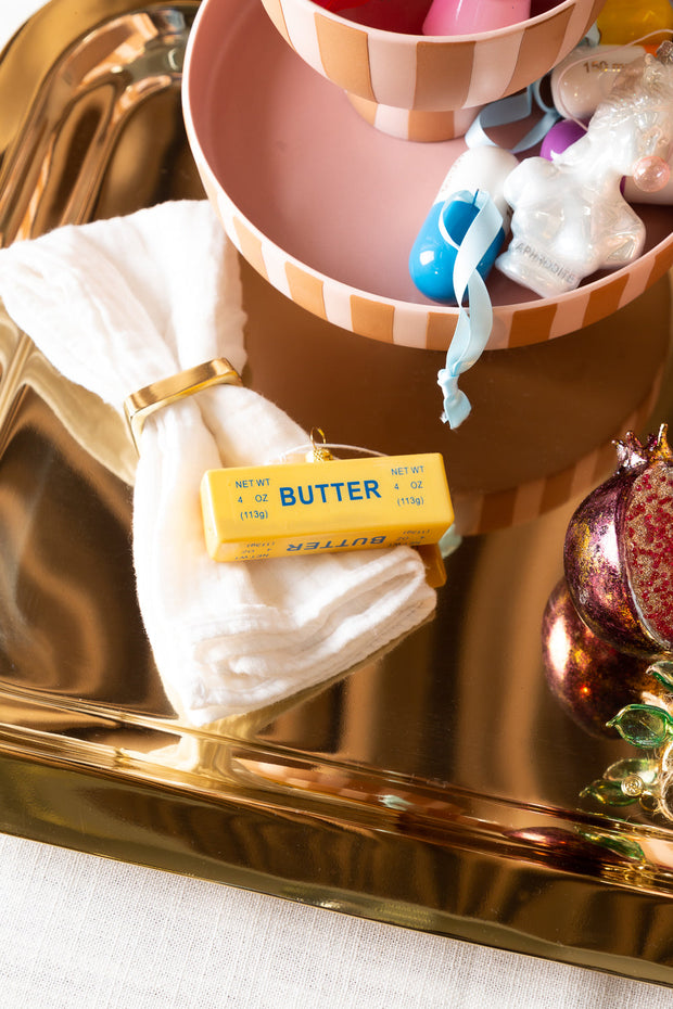 Stick of Butter Small Holiday Ornament
