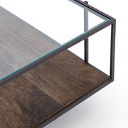 Byron Coffee Table In Aged Brown