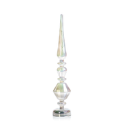 LED Luster Cloud Glass Finial in Various Styles