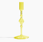 Glass Candlestick Holder in Tall