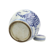 Tiny Lid Mini Jar Blue and White in Various Styles