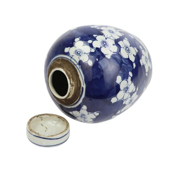 Tiny Lid Mini Jar Blue and White in Various Styles