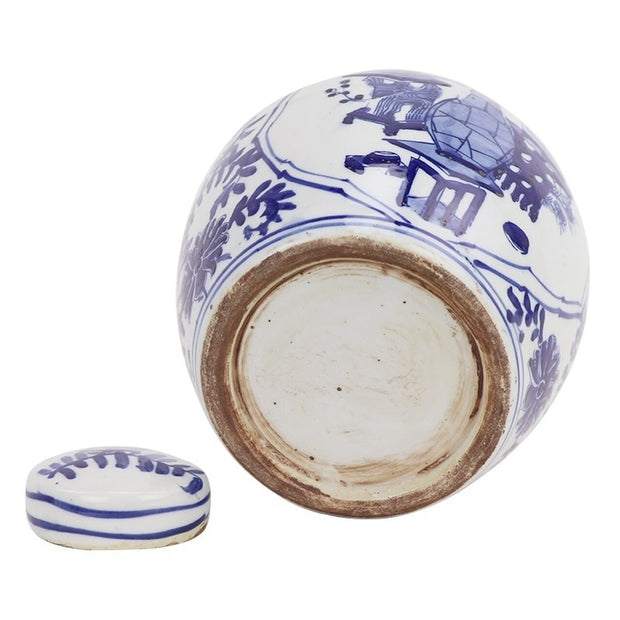 Tiny Lid Mini Jar Blue and White in Various Styles