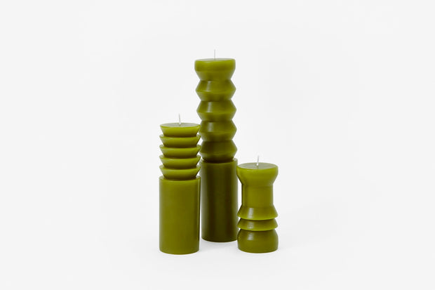 Moss Totem Candles design by Areaware