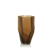 Sicilia Amber Glass Vase - Small
