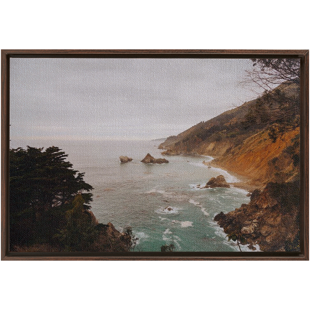 Big Sur 2 Framed Canvas