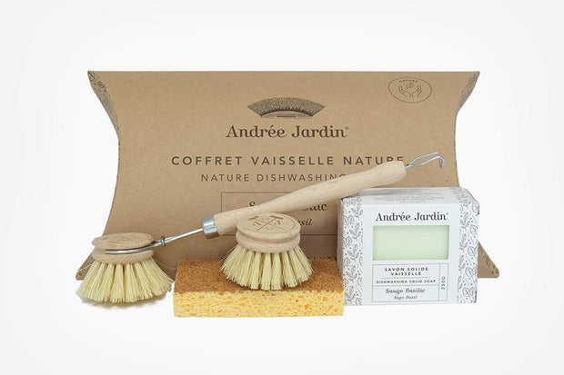 Andrée Jardin Natural Dishwashing Gift Box - Sage/Basil
