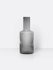 Ripple Carafe in Smoked Grey by Ferm Living