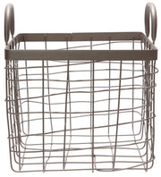 Square Basket With Handle - Small