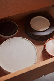 Pack of 2 Inka Lunch/Dessert Plate in Brown